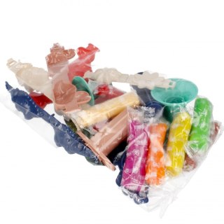 Masa plastyczna z akcesoriami Dino MEGA CREATIVE 502469