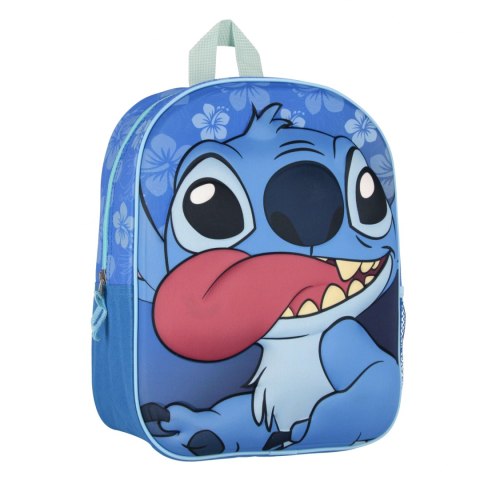 Plecak Stitch 3D niebieski 1zamek 25x31x10 2100005111