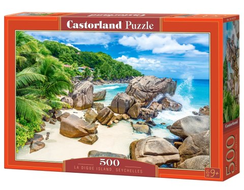 Puzzle 500 el. La Digue Island, Seychelles CASTORLAND B-54251
