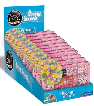 Clementoni Koraliki do nawlekania 14x10x2 Crazy Chic 18189