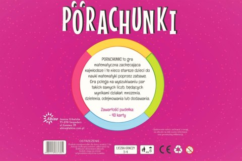 PO-RACHUNKI Gra matematyczna ABINO