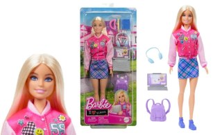 Barbie Powrót do szkoły Zestaw: lalka Barbie blondynka HRG84 WB4