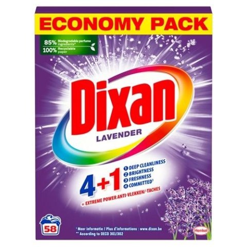 Dixan 58p/ 3,19kg Extreme Power proszek [NL]