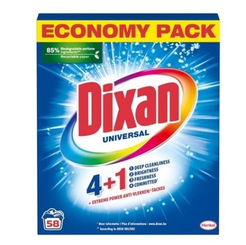 Dixan 58p/ 3,19kg Extreme Power proszek [NL]