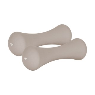 Hantelki żeliwne neoprenowe 2x4kg, REBEL ACTIVE