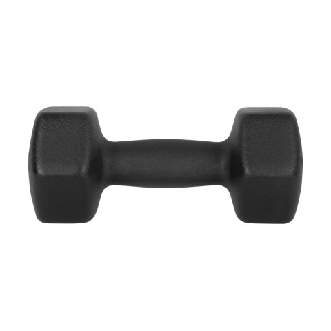 Hantelki żeliwne neoprenowe HEX 2x7kg, REBEL ACTIVE