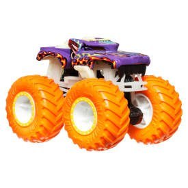 Hot Wheels Monster Trucks Metalowy pojazd w skali 1:64 świecący w ciemności, JFX08 WB6