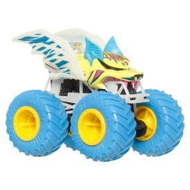 Hot Wheels Monster Trucks Metalowy pojazd w skali 1:64 świecący w ciemności, JFX08 WB6