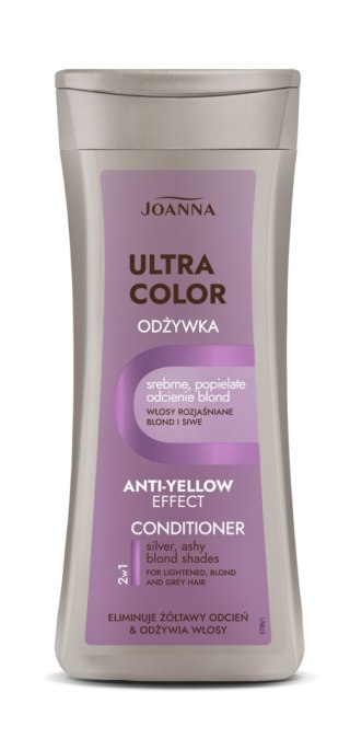 JOANNA Ultra Color Koloryzująca odżywka do włosów - srebrne i popielate odcienie blond 200g