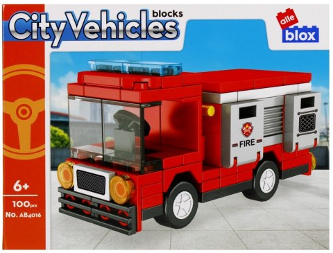 Klocki konstrukcyjne 100 elementów City alleBLOX 492746
