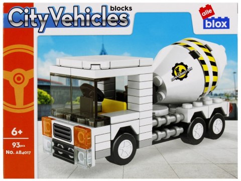 Klocki konstrukcyjne 93 elementy City alleBLOX 492749