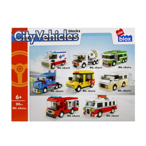 Klocki konstrukcyjne 93 elementy City alleBLOX 492749