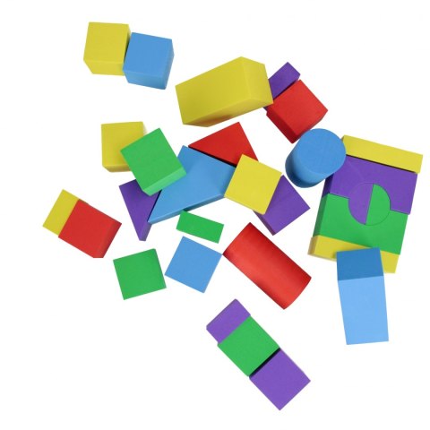 Klocki piankowe 34 elementy MEGA CREATIVE 545064