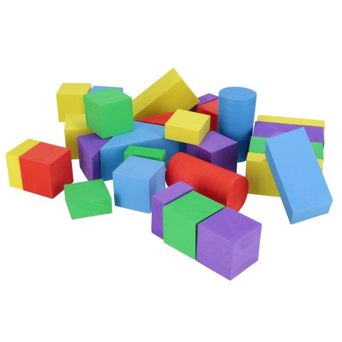 Klocki piankowe 34 elementy MEGA CREATIVE 545064