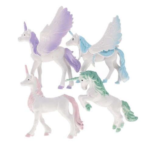 Konik Jednorożec op.4 szt. MEGA CREATIVE 524451