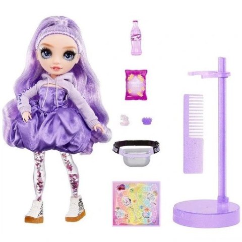 Lalka Rainbow High Sparkle & Shine Viola akcesoria MGA 427810INT