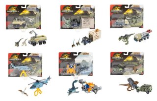 Matchbox Jurassic World Dino Transporters pojazdy odlewane ciśnieniowo w skali 1:64 JGL74