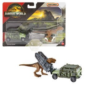 Matchbox Jurassic World Dino Transporters pojazdy odlewane ciśnieniowo w skali 1:64 JGL74