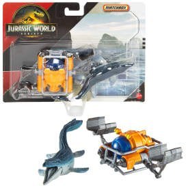 Matchbox Jurassic World Dino Transporters pojazdy odlewane ciśnieniowo w skali 1:64 JGL74