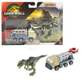 Matchbox Jurassic World Dino Transporters pojazdy odlewane ciśnieniowo w skali 1:64 JGL74