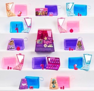 Mini Bratz Cosmetics Surprise zestaw niespodzianka z kosmetykami i akcesoriami Bratz