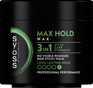 SYOSS Max Hold Wosk stylizujący do włosów 150ml