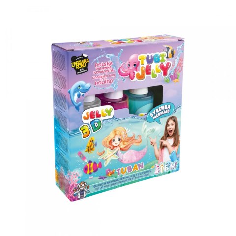 TU3316 ZESTAW TUBI JELLY 3 KOLORY SYRENKA