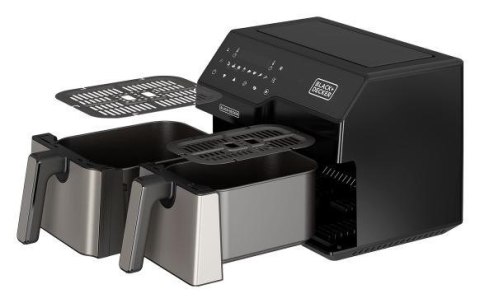 Frytkownica beztłuszczowa Black+Decker Air Fryer Dual Basket BXAF9000E