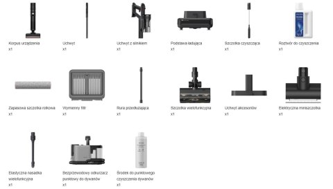 Bezprzewodowy odkurzacz pionowy Dreame H15 Mix