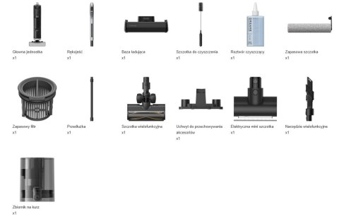 Bezprzewodowy odkurzacz pionowy mopujący Dreame H14 Dual