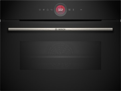 Piekarnik kompaktowy z funkcją mikrofali BOSCH CMG7241B1 czarny