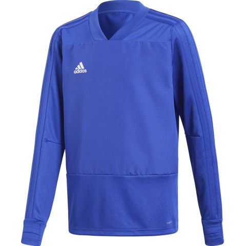 Bluza dla dzieci adidas Condivo 18 Training Top JUNIOR niebieska CG0390 Bluza dla dzieci adidas Condivo 18 Training Top JUNIOR niebieska CG0390