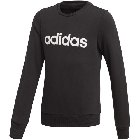 Bluza dla dzieci adidas YG Essentials Linear Sweat czarna EH6157 Bluza dla dzieci adidas YG Essentials Linear Sweat czarna EH6157