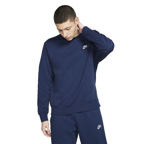 Bluza męska Nike Club Crew BB granatowa BV2662 410 Bluza męska Nike Club Crew BB granatowa BV2662 410