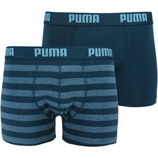 Bokserki męskie Puma Stripe 1515 Boxer 2P denim 591015001 162