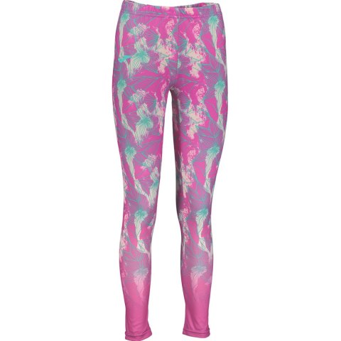 Legginsy damskie Joma Long Tight Grafity różowe 900342.500