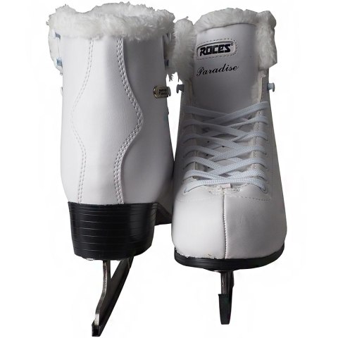 Łyżwy figurowe Roces Paradise Eco-Fur białe 450704 01 Łyżwy figurowe Roces Paradise Eco-Fur białe 450704 01