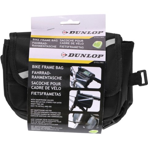 Sakwa rowerowa Dunlop Bike Frame Bag 2ass 027395 Sakwa rowerowa Dunlop Bike Frame Bag 2ass 027395