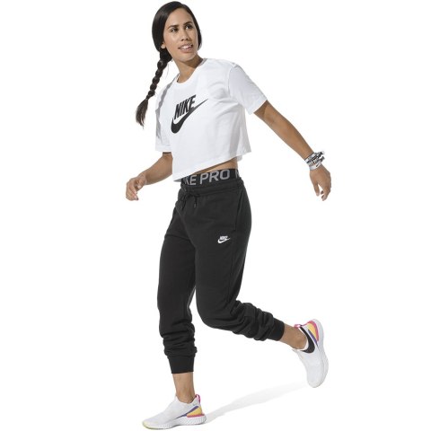 Spodnie damskie Nike W Essential Pant Reg Fleece czarne BV4095 010 Spodnie damskie Nike W Essential Pant Reg Fleece czarne BV4095 010