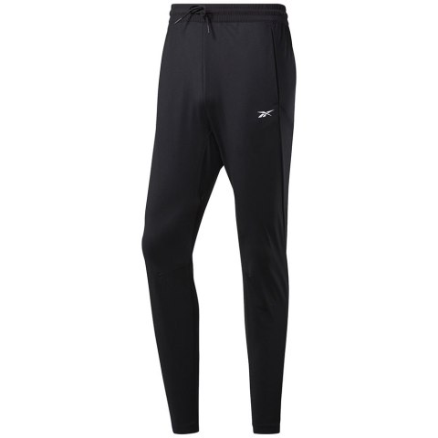 Spodnie męskie Reebok Workout Knit Pants czarne FJ4057 Spodnie męskie Reebok Workout Knit Pants czarne FJ4057