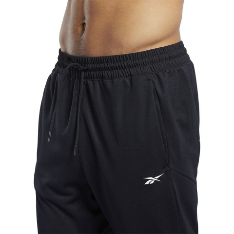 Spodnie męskie Reebok Workout Knit Pants czarne FJ4057 Spodnie męskie Reebok Workout Knit Pants czarne FJ4057