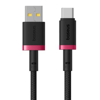 Kabel Baseus Dura USB-Typ C 60W 2m (czerwono-czarny)