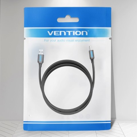 Kabel USB 2.0 USB-A do USB-B Vention 480Mbps 1m