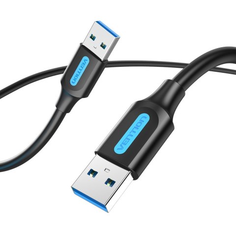 Kabel USB-A do USB-A Vention 0.5m czarny