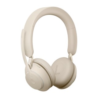 Słuchawki nauszne bezprzewodowe Jabra Evolve2 65 UC Stereo Link380a, beige