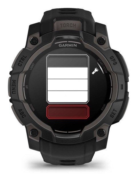 Zegarek sportowy Garmin Instinct 3 AMOLED 45mm Czarny