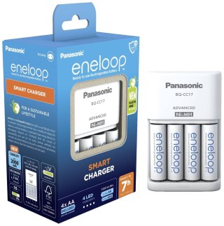 ŁADOWARKA PANASONIC SMART + 4x AA ENELOOP 2000 mAh