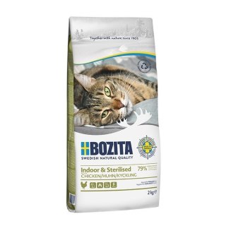 BOZITA Indoor & Sterilised Chicken - sucha karma dla kotów wysterylizowanych - 10kg