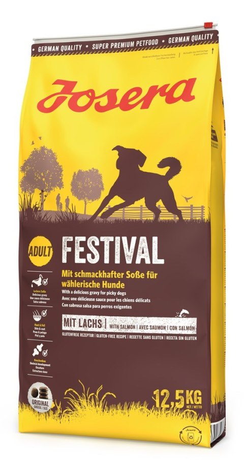 JOSERA Adult Festival - sucha karma dla psa - 12,5 kg (WYPRZEDAŻ)