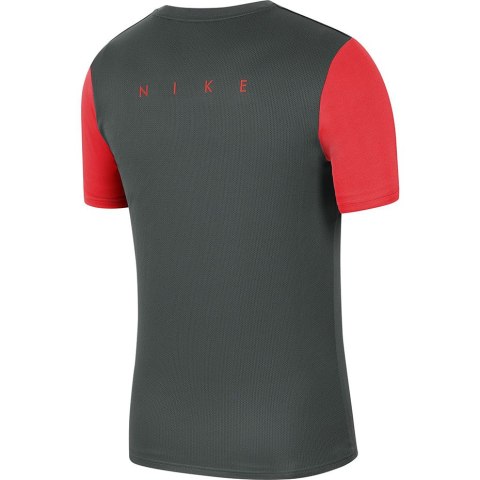 Koszulka męska Nike Dry Academy PRO TOP SS szaro-czerwona BV6926 079 Koszulka męska Nike Dry Academy PRO TOP SS szaro-czerwona BV6926 079